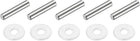 M5x10mmx1mm Round Flat Washer 100pcs and 5x 30mm Dowel Pin 304 Stainless Steel 10pcs