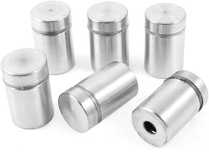 6 Pcs 16 x 25mm Stainless Steel Hardware Advertising Nails Standoff