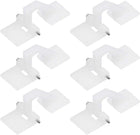 LinkMejor RC Hinges Adjustable Hatch Hinge L27 x W11 mm, for RC Model Airplane Parts 6pcs