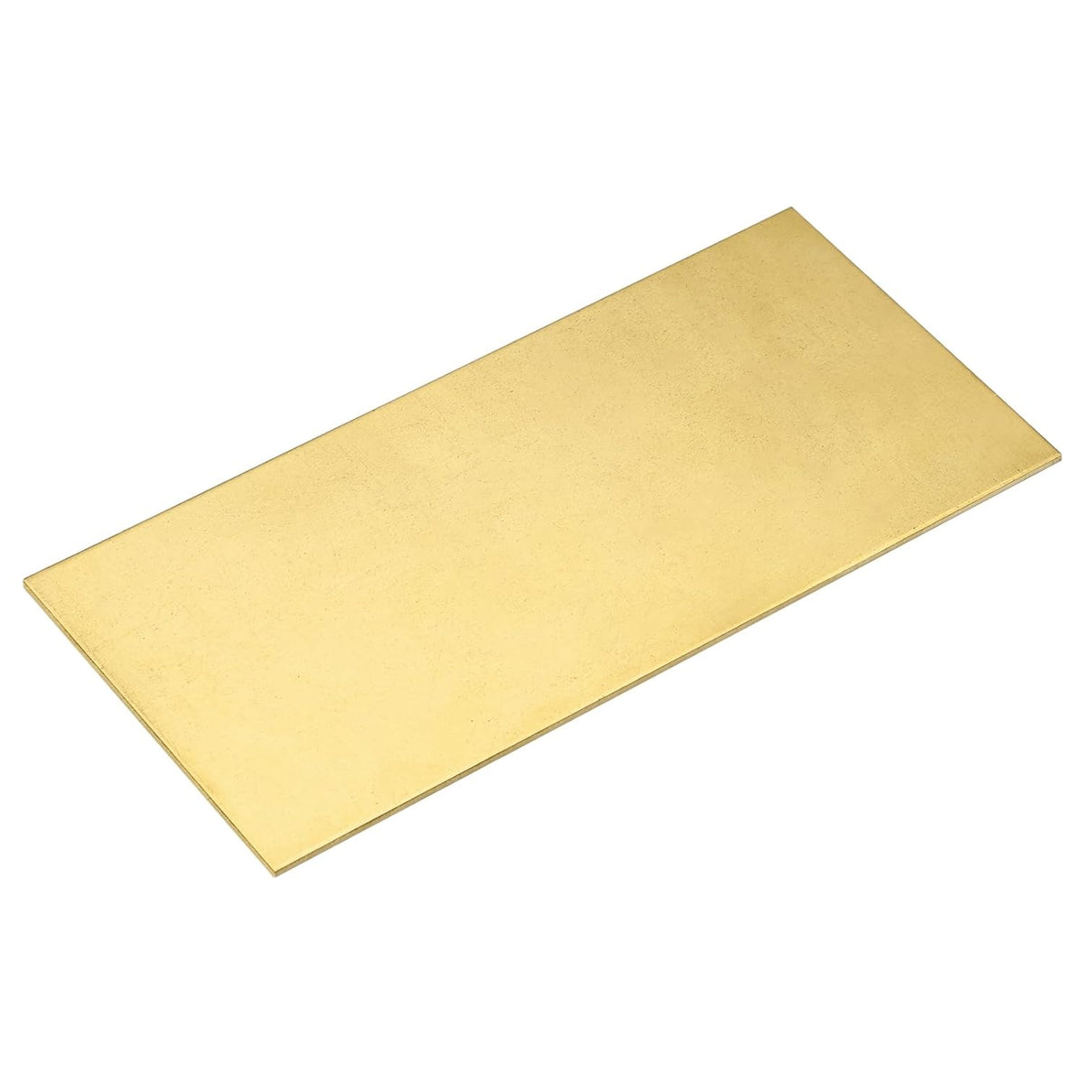 Brass Sheet, 1Pcs 4" x 2" x 0.08" H62 Metal Sheets Plates for Crafts, Electrical Repairs, Industry