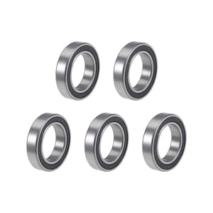 6804-2RS Deep Groove Ball Bearings 20mm x 32mm x 7mm Double Sealed Chrome Steel P6(ABEC3) 5pcs