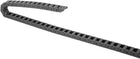 Drag Chain Cable Carrier Closed Type with End Connectors R18 10X15mm 1.5 Meter Plastic for Electrical CNC Router Machine Black