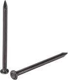 Hardware Nails Carbon Steel Point Tip Wall Cement Nail 50mm(2") 3mm Rod Dia Black 50pcs