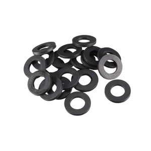 a15050500ux1078 Water Pipe Tube Hose 17x10x2mm Rubber Seal Ring Gasket Washer Black (Pack of 20)