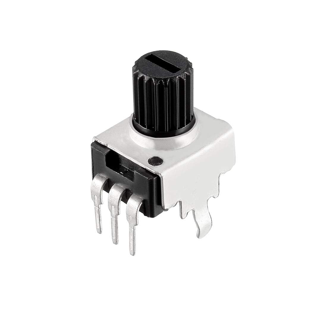 Carbon Film Potentiometer 1M Ohm Variable Resistors Single Turn Rotary, 5pcs