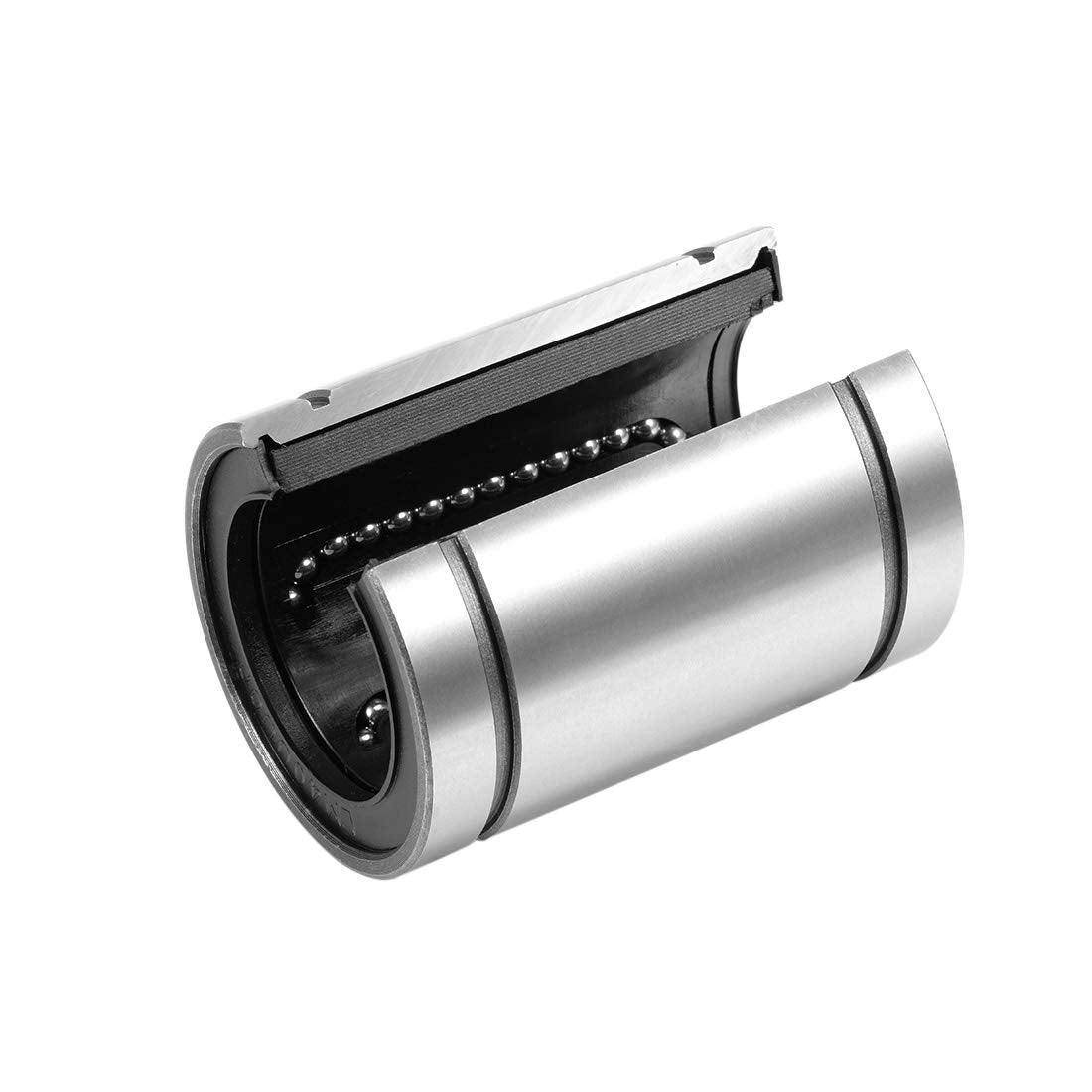 LM40UUOP Linear Ball Bearings Open Type, 40mm Bore Dia, 60mm OD, 80mm Length 1Pcs