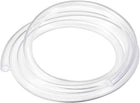 PVC Hose Tube, 8mm(0.31") ID x 10mm(0.39") OD 1.5m/4.9ft Clear Vinyl Tubing, Plastic Flexible Water Pipe