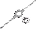 Die Stock Handle Wrench Set, 1/2-28 UNEF Round Die and 38mm Die Holder (Fits 1/2"-5/8" (UNC/UNF) / Metric M12-M14 / 38mm OD Dies) for Bolt Thread Repair