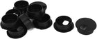Plastic Office Home Grommet Wire Hole Cable Cover, 36mm, 10 Piece, Black
