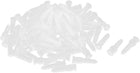 30mm Length Plastic Expansion Bolt Wall Drywall Anchor Screw White 100pcs
