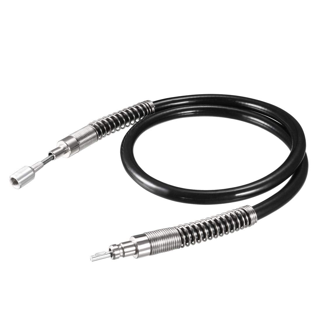 Flexible Shaft Rotary Tool, Flex Shaft Attachment 39 inch Extension 8mm Chuck for Bench Grinder Drill Press