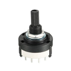 2P6T 2 Pole 6 Throw Selectable Single Deck Band Channel Rotary Switch Selector 1 Pcs
