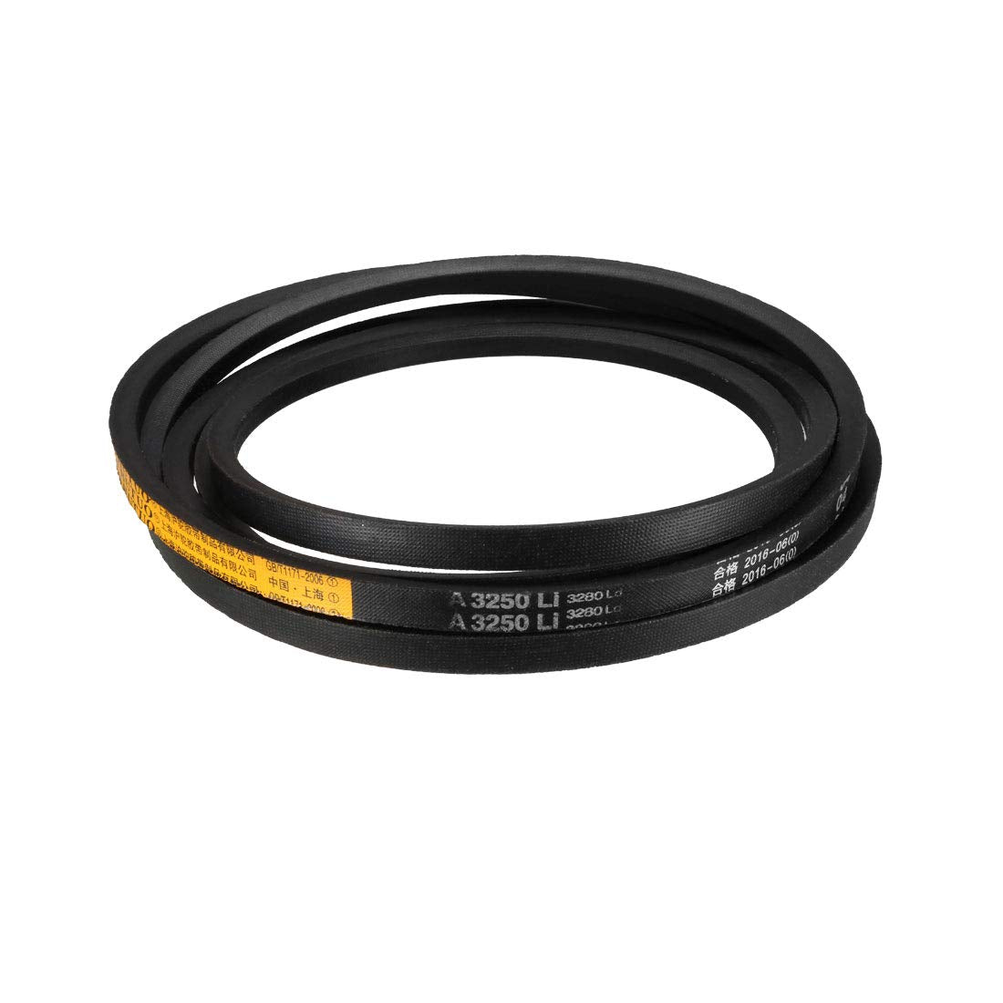 A3250 V-Belts 3250mm Inner Girth 13mm Top Width 8mm Thickness A-Section Rubber Drive Transmission Belt