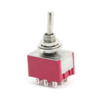 AC125V 5A 250V 2A 3PDT 3 Positions 9Pins Toggle Switch for Auto Motor