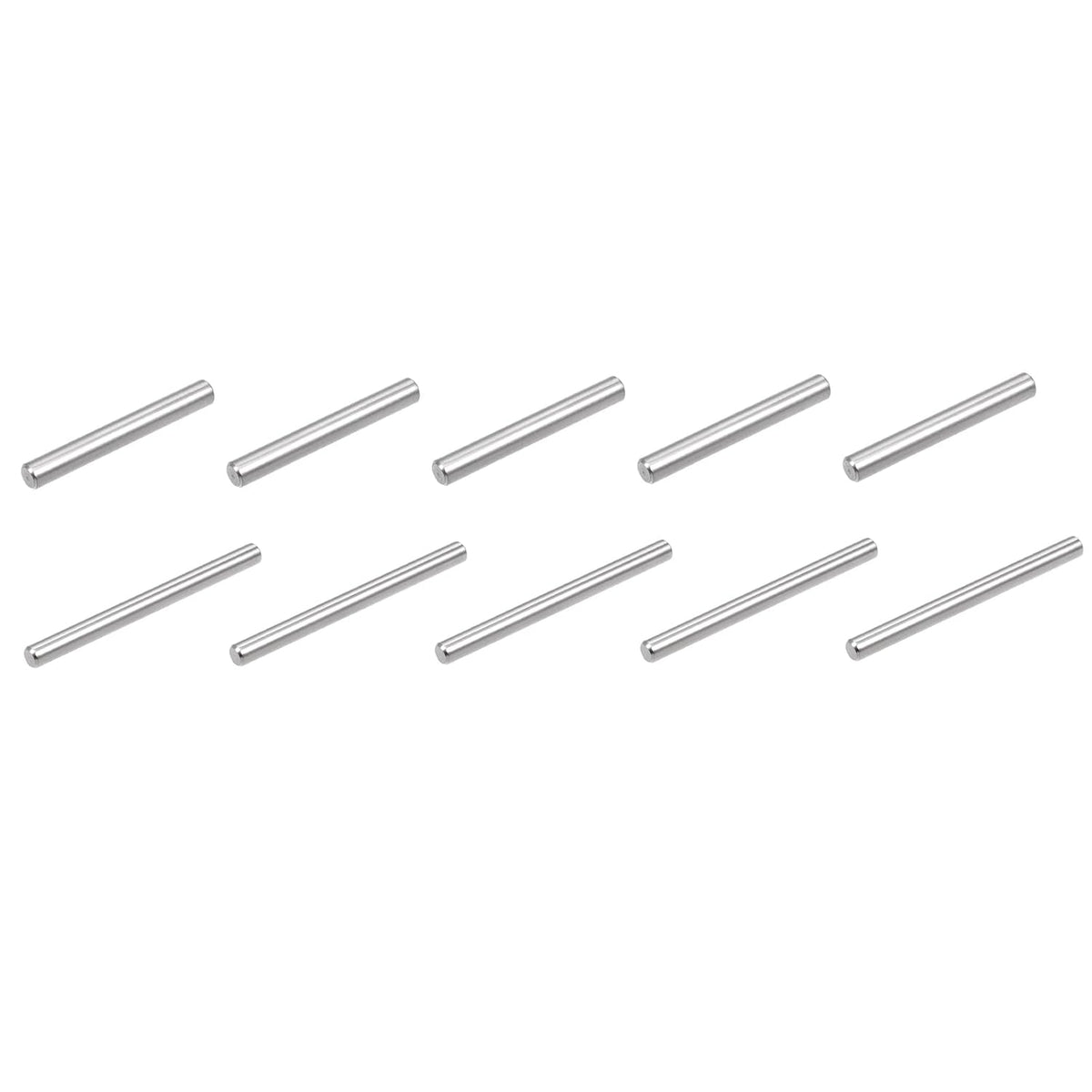 5X 40mm and 5X 60mm Dowel Pin 304 Stainless Steel Cylindrical Shelf Support Pin for Connecting and Positioning, 20in 1 Set