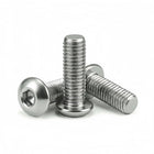 M5 x 25mm (30 Pack) Knopfkopf-Schraubenkopf-Schrauben, 304 Edelstahl 18-8, Glänzend, Vollmaschinengeschliff