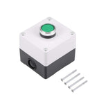 Push Button Switch Station Box Momentary 1NO 1NC Green 415V 10A 1pcs