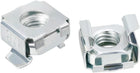 20 Pack, M8 Cage Nut, Carbon Steel Zinc Plated for Server Shelf Cabinet