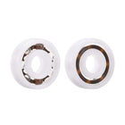 6201 Plastic Bearings 12x32x10mm Glass Ball Nylon Cage 2pcs