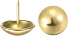 Upholstery Nails Tacks 18mm Dia 17mm Height Round Thumb Push Pins Gold Tone for Furniture Sofa Headboards, 60 Pcs