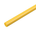 Plastic Round Rod 1/2 Inch Dia 20 Inch Length Yellow (POM) Polyoxymethylene Rods Engineering Plastic Round Bar(12mm)