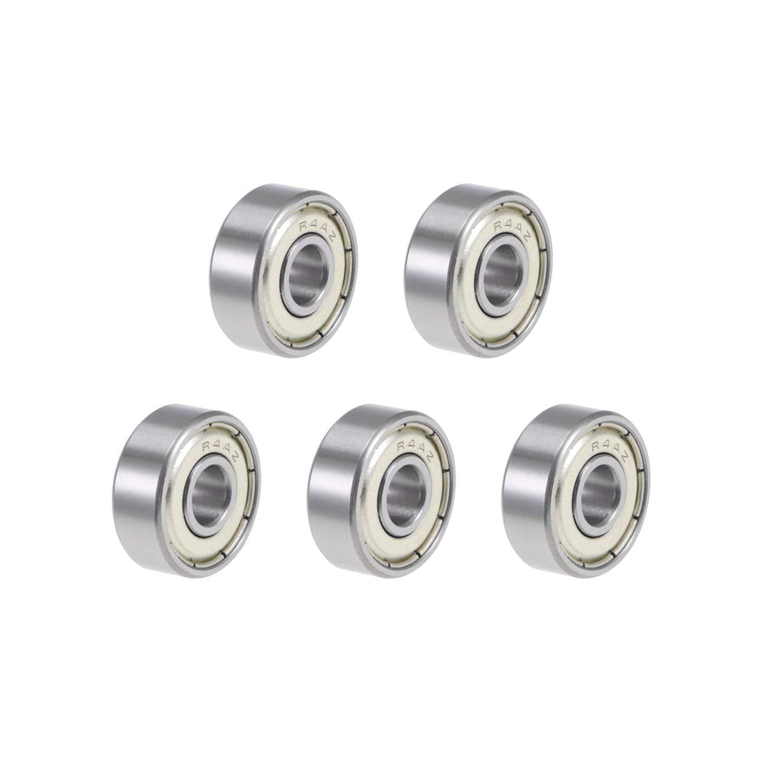 R4AZZ Deep Groove Ball Bearings 1/4" x 3/4" x 9/32" Double Shielded Chrome Steel P6(ABEC3) 5pcs