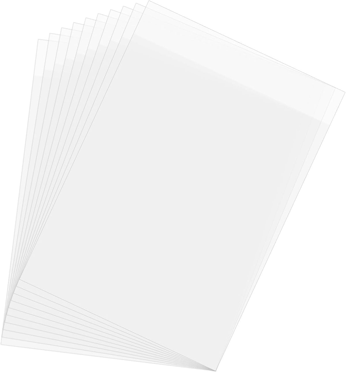 13.4"x 9.4" Acid-Free Picture Sleeve, 25 Pack Crystal Clear Photo Sleeves Storage Bags Transparent Sealing Bag for 9.4"x 11.8" Art Prints, Pictures, Photos, Frame Mats Mattes