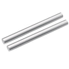 Aluminum Round Rod, 1 Inch Diameter 6061 Solid Lathe Metal Bar 13 Inch Length for DIY Craft Tool Pack of 2