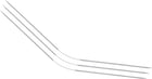 3Pcs 1.6mm Double-Pointed Flexible Knitting Needles 9 Inch(23cm) Stainless Steel Needle for Handmade Projects DIY Knitting