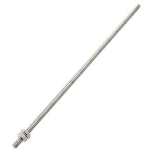 320mm x M8 Stainless Steel Thread Bar Stock Rod Silver Tone