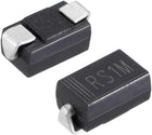 Surface Mounted Devices Schottky Rectifier Diode 1A 1000V Electronic Silicon Diodes 50pcs for RS1M