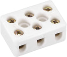 3 Way Ceramics Terminal Blocks High Temp Porcelain Ceramic Connectors