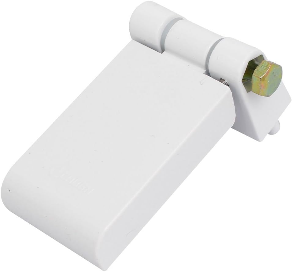 PVC Plastik Vindues Karm Metal Skrue Fast Foldbar T Flag Hængsel Hvid