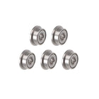 F682ZZ Flanged Ball Bearing 2x5x2.3mm Shielded Chrome Steel Flange Rip Bearings 5pcs
