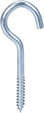 2" Ceiling Hooks Cup Hook Fine Carbon Steel Screw-in Hanger for Indoor and Outdoor Use 20pcs