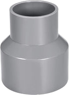 PVC DWV Reducing Coupling Schedule 40 Gray 50mm x 75mm Socket