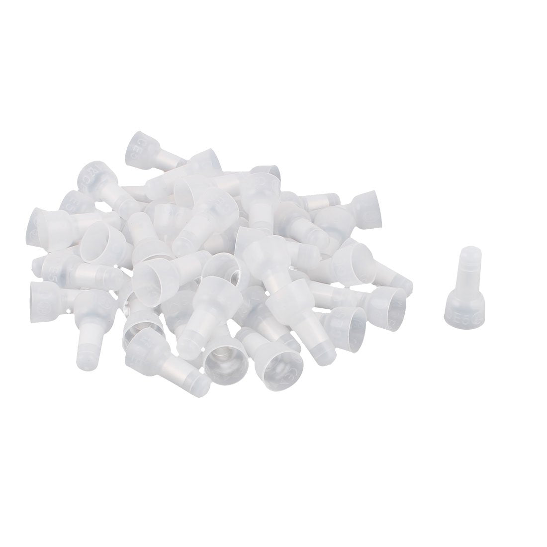 Closed End Crimp Cap 22-10 AWG Gauge Wire Terminal Connector 50Pcs
