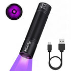 링크메이저 SV127 미니 365nm UV 플래시라이트 USB-C 재충전 가능 블랙라이트