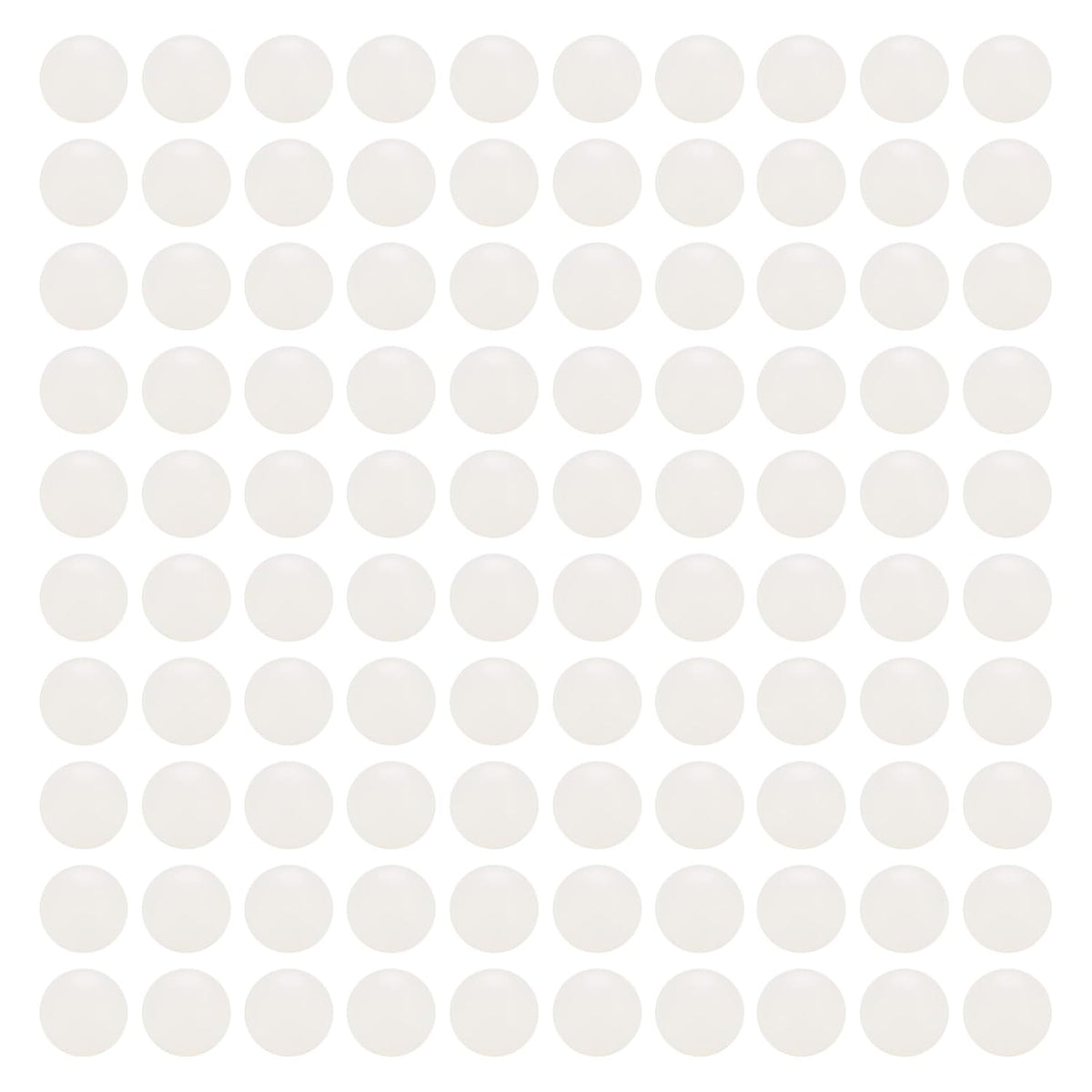 200pcs PP Plastic Bearing Balls 10mm Solid Plastic Balls, G1 Precision Mini Balls