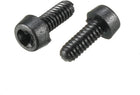 M2 x 5mm Plastic Phillips Pan Head Machine Screws Black 100 PCS