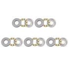 F8-19M Thrust Ball Bearings 8mm x 19mm x 7mm Chrome Steel Single Direction 5pcs