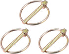 Linch Pin with Ring - 4.5mm x 38mm Trailer Pins Assortment Kit for Boat Kayak Canoe Trailer Tractor Trolley Horsebox 3Pcs