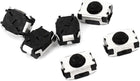 6 Pcs 4x3x2mm DIP PCB Momentary Tactile Tact Push Button Micro Switch