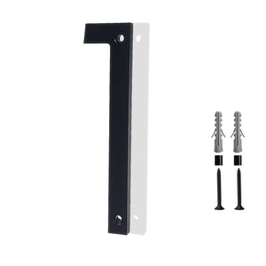 LinkMejor House Numbers for Outside, 6'' Modern Floating Address Numbers for Exterior House, Door And Street, Weatherproof No Rust, Easy to Install with Nails Kit, 3D Decor Matte Black, House Numbers