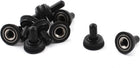 10pcs M6 Mounting Thread Hole 15mm Depth Black Rubber Waterproof Toggle Switch Cover Boot
