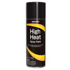 LinkMejor Paint Balas Panas Tinggi untuk Logam, Paint Hitam Halus Panas Tinggi
