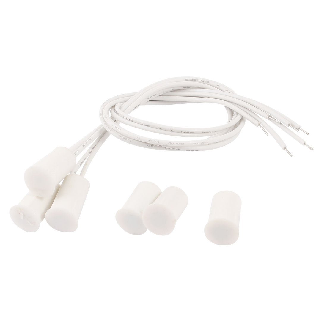 a14060400ux0199 Home Office Door Window Recessed Wired Sensor Alarm Contacts Magnetic Reed Switch 3 Piece, 0.35" Width, 9.06" Length