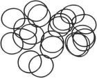 Nitrile Rubber O-Rings 20mm OD 18mm ID 1mm Width, Metric Sealing Gasket for Automotive Machine Plumbing, Pack of 20