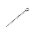Split Cotter Pin - 2mm x 25mm 304 Stainless Steel 2-Prongs Silver Tone Fastener Clip Key 30Pcs
