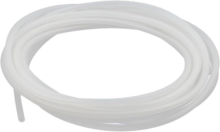 2mm x 4mm High Temp Resistant Soft Translucent Silicone Tube Hose Pipe 4M Length